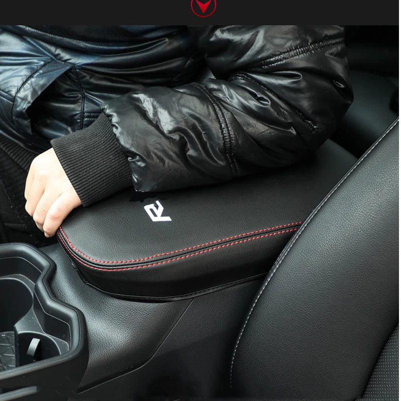 Из искусственной кожи чехол для подлокотника центральной консоли автомобиля