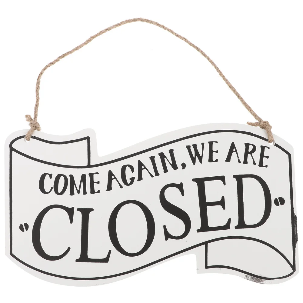 

1 шт. дверной подвесной знак, Открытые и закрытые подвесные бирки для бара, кафе, ресторана