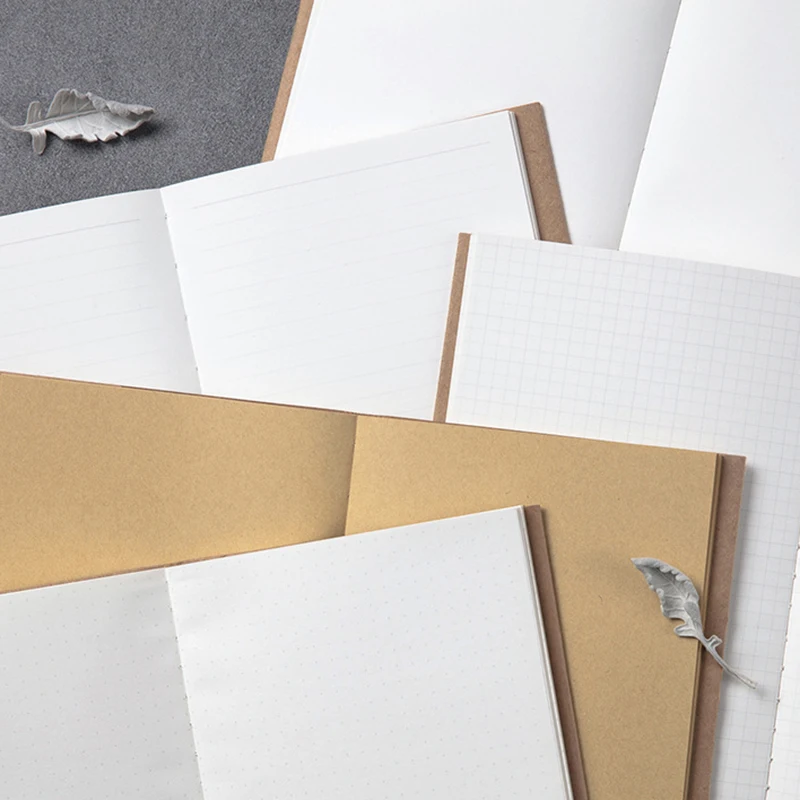 A5 креативный блокнот в горошек коричневый/бежевый бумажный альбом для набросков