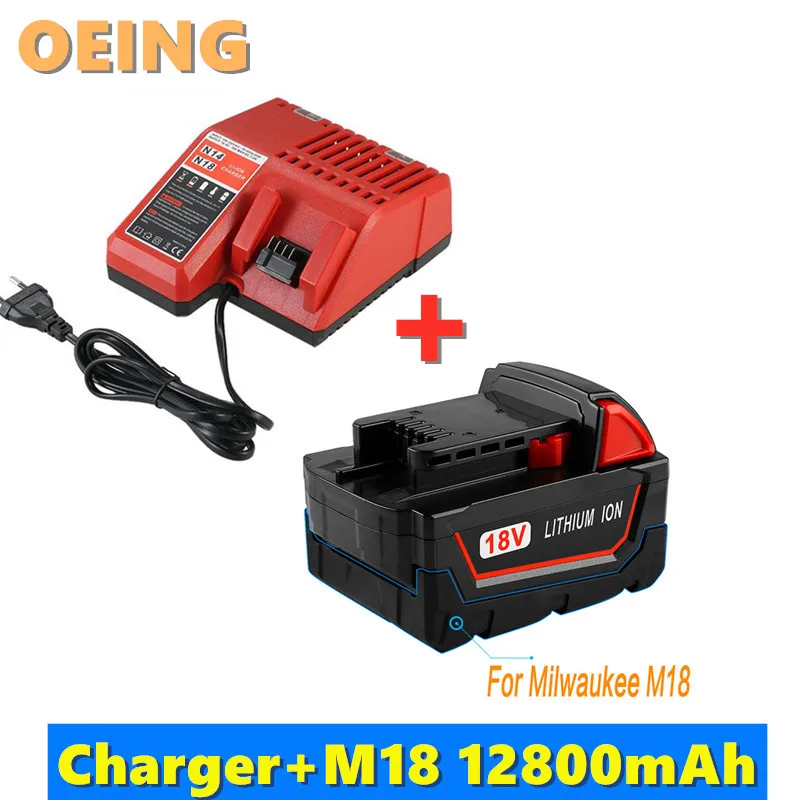 

NEWEST 18V 6000mAh M18 XC Li-Ion Replacement Battery for Milwaukee 48-11-1815 M18B2 M18B4 M18BX Batteries