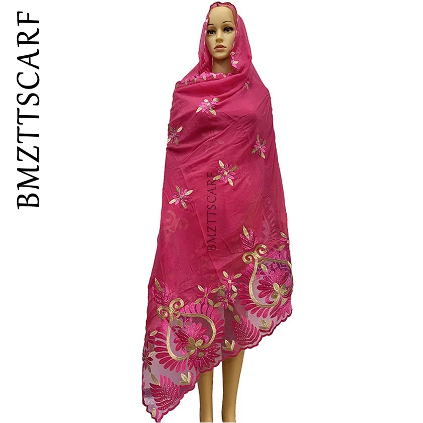 Высококачественные хлопковые шарфы африканские женские шали мягкий хлопковый