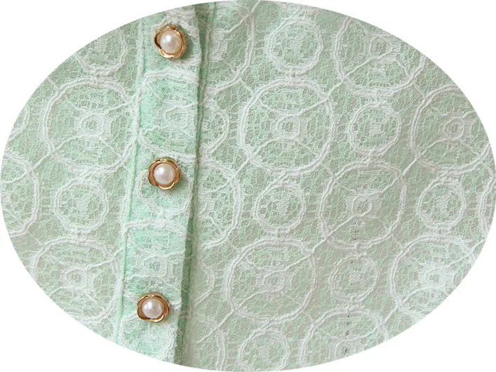 

Autumn Sweater Women Embroidered Flase Collar Shirt Detachable Collars Ladies Lapel Shirt Blouse Decoration Female Fake Collar