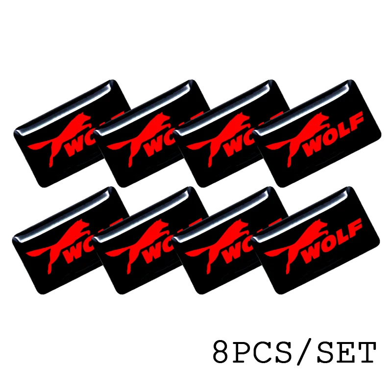 8 шт. Стайлинг автомобиля 3D эпоксидное украшение эмблема наклейка подходит для Ford