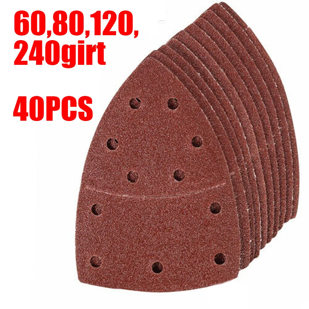 40 шлифовальных листов для Bosch PSM 100A детальный пальмовый шлифовальный станок 60 80 120