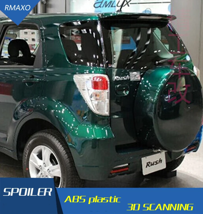 Спойлер для Toyota Rush высококачественный спойлер из АБС материала заднего крыла