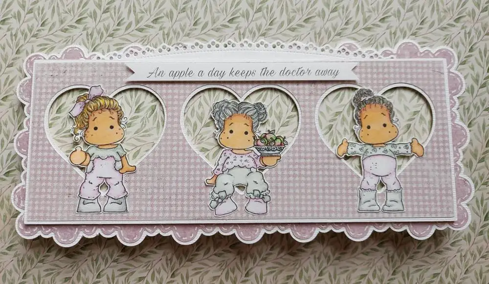 Металлические Вырубные штампы Slimline сделай сам скрапбукинг карточка трафарет