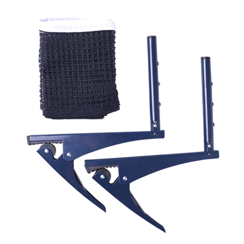 

Standard Clip-On Table Tennis Mesh Net Professional Ping Pong Table Net Rack Kit Accessories Clamp Types