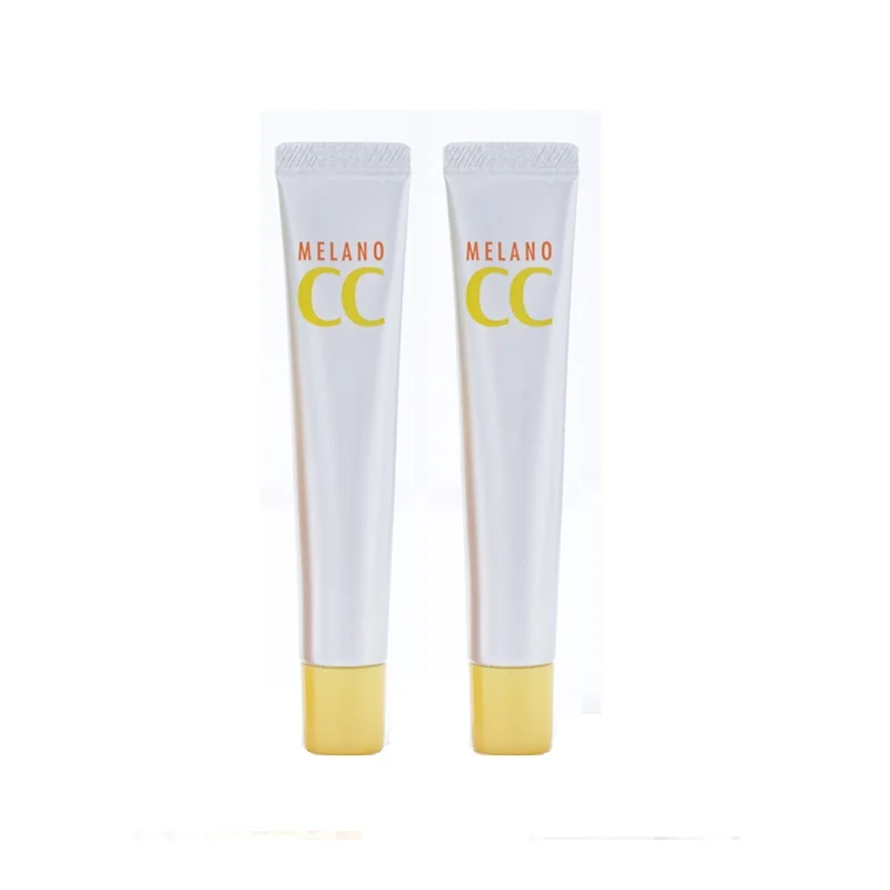 【2PCS】ROHTO MELANO CC ESSENCE | VITAMIN WHITENING CREAM 23G Красота и здоровье