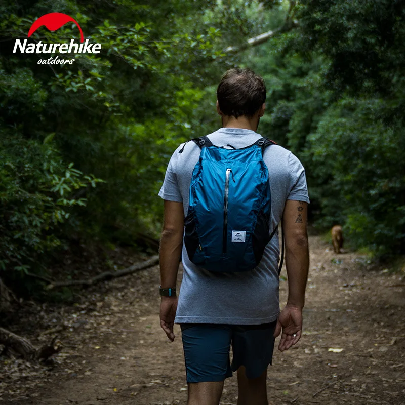 Складной рюкзак на плечо Naturehike светильник водонепроницаемый легкий кожаный
