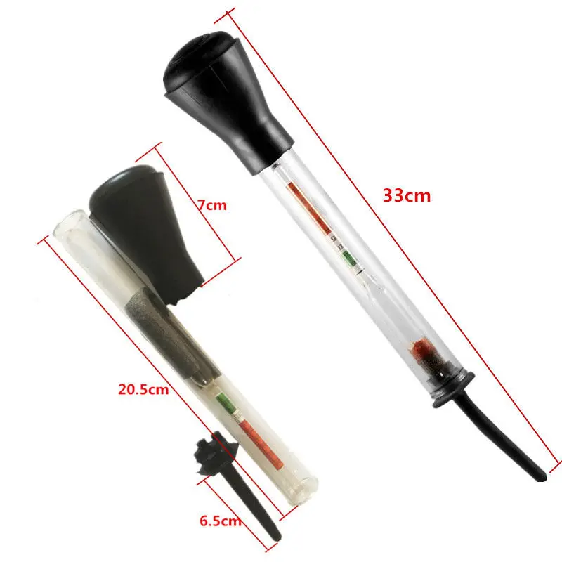 Гидрометр для автомобильного аккумулятора анализатор качества кислоты