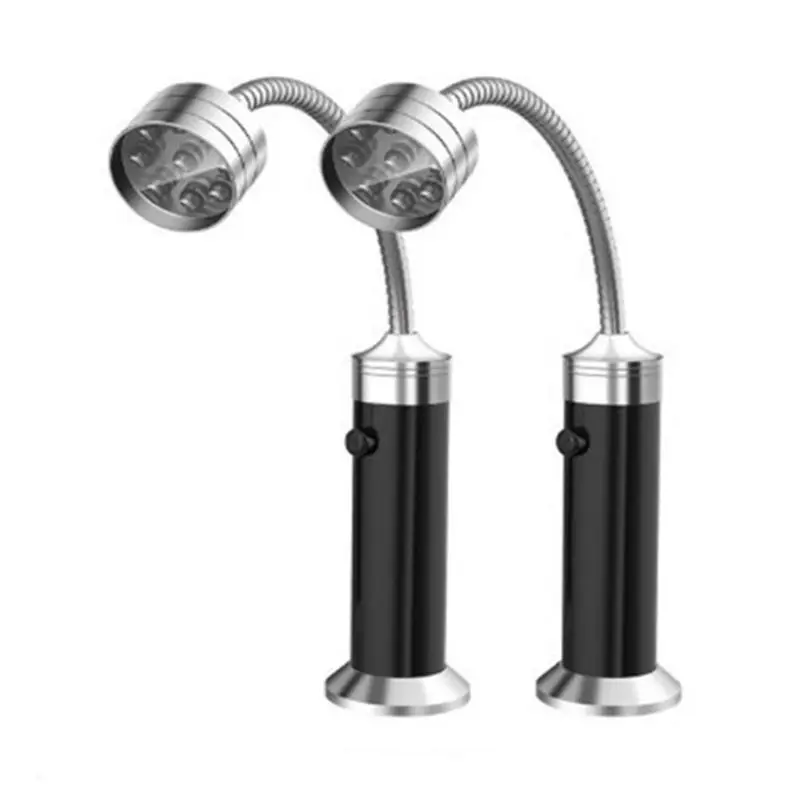 

2 Pcs Barbecue Grill Light Magnetic Base 360 Degree Flexible Gooseneck Super-bright LED Battery Weather Resistant Lights
