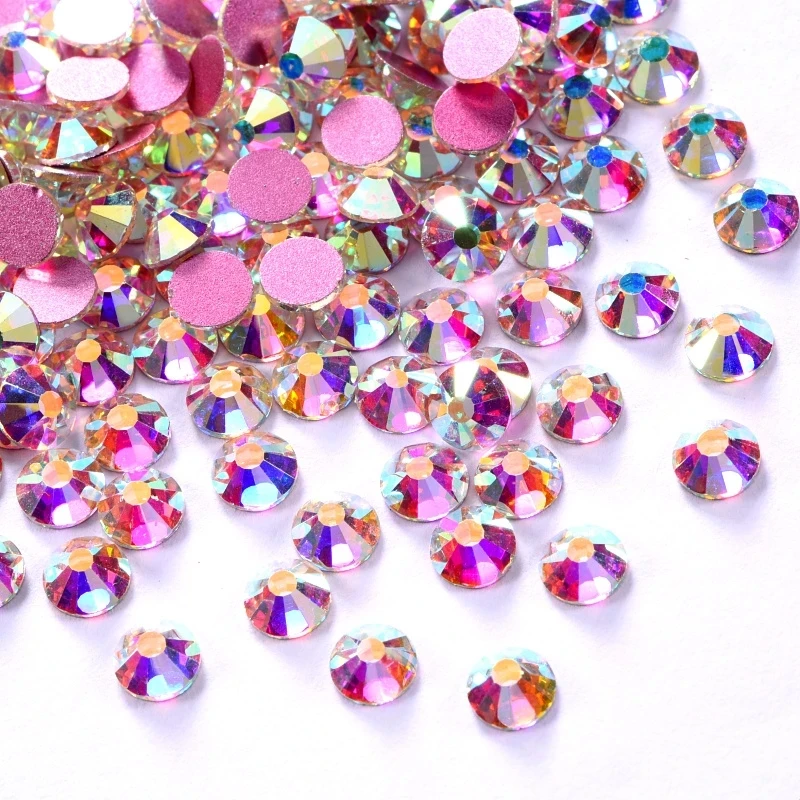 Высокое качество SS3 SS50 с украшением в виде кристаллов Стразы горячей фиксации
