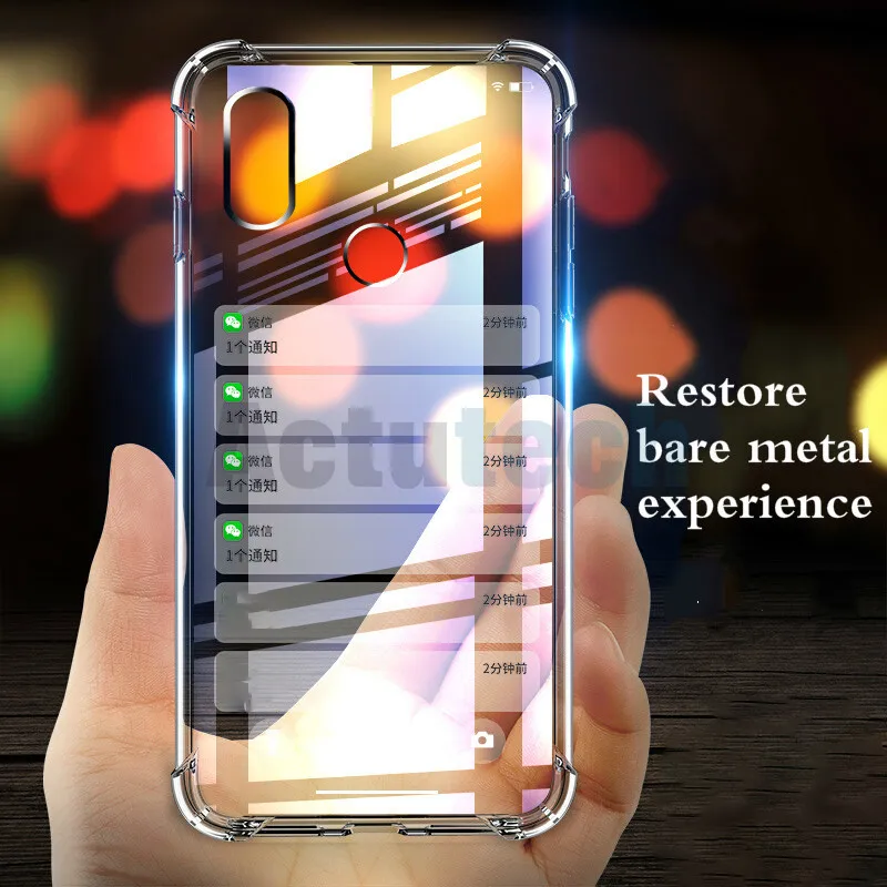 Clear Silicon Case For Xiaomi Mi 8 max2 max3 mix2S 6X 5X A2 play Redmi 6 6A 5plus Note pro 5A 4X Phone case TPU Cover |