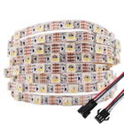 Пиксельная Светодиодная лента RGB SK6812, 5 в постоянного тока, RGBW RGBWW RGBNW WWA MINI 3535 5050 1 м 2 м 60 Светодиодный sm 4 мм 5 мм FPC 60 пикселейм как WS2812B