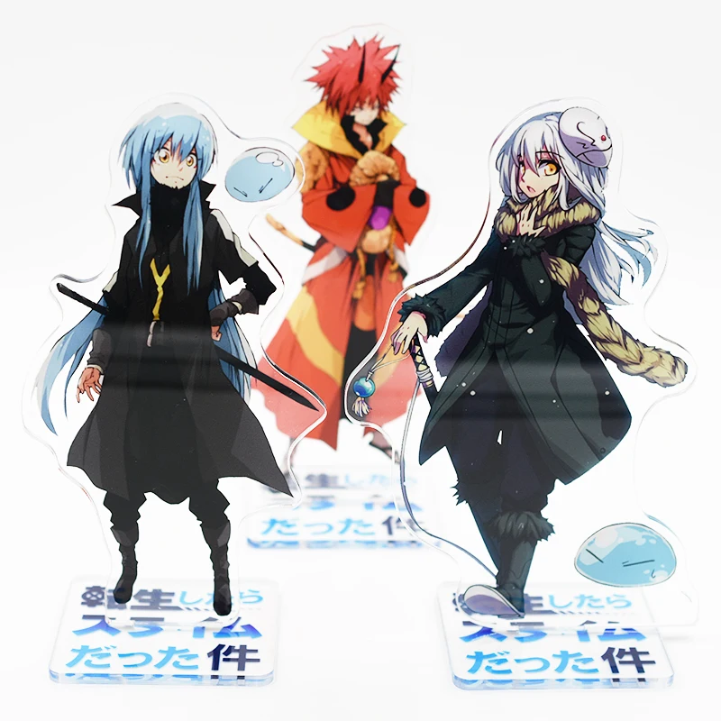 Японское аниме Tensei shitara Slime Datta Ken Rimuru Tempest убенимару Косплей фигурка на акриловой