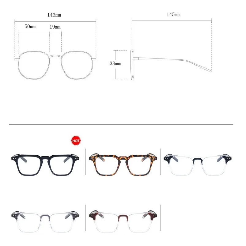 Zerosun винтажные очки оправа для мужчин и женщин квадратные прозрачные линзы