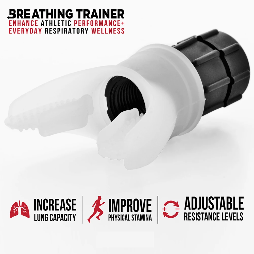

Respiratory Practice Sports Breathing Exercise Device High Altitude Training For Lungs Safe Portable Outdoor Fitness Equipment