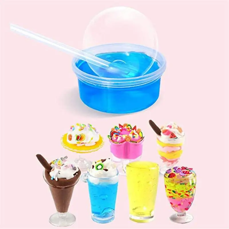 

Leisure educational toys crystal mud set color mud DIY color mud clay decompression toy for xmas and new year gifts