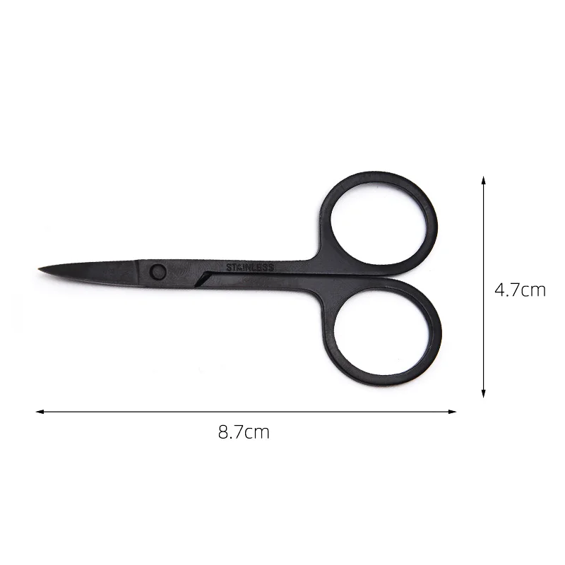 

Stainless Steel Small Nail Scissor Eyebrow Nose Hair Cutter Manicure Facial Cuticle Trimming Tweezer Pedicure Makeup Beauty Tool