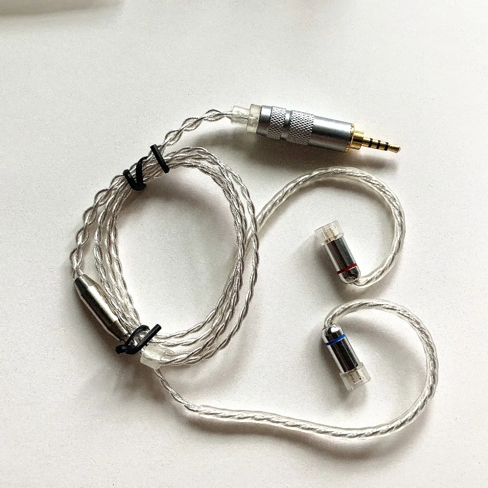 Diy провод наушников короткий кабель 45 см-50 см mmcx ie80 im50 ue900 tf10 A2DC 0.78qdc