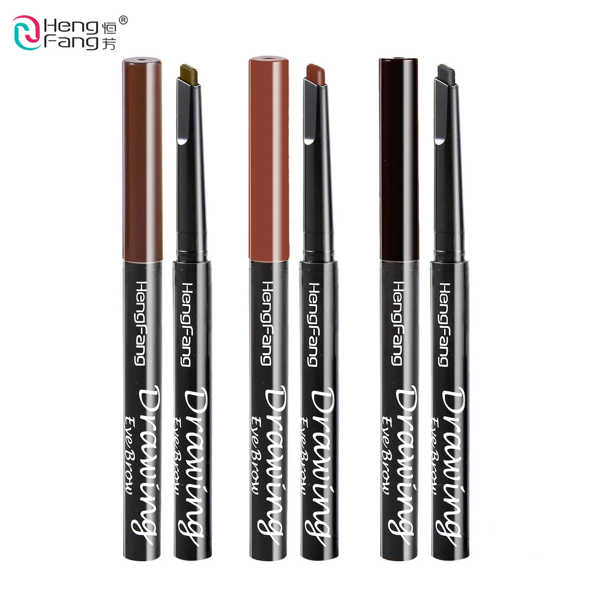 Инструмент для макияжа глаз HengFang водостойкие автоматические карандаши бровей 24