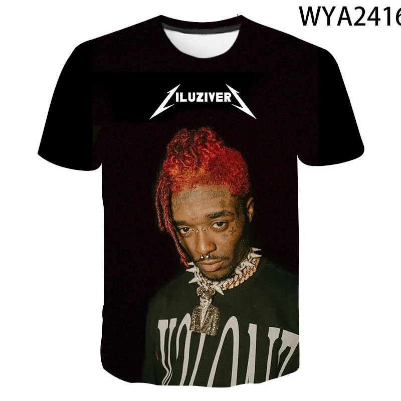 

2021 Summer New Eternal Atake Harajuku 3D Tshirt Men's T-Shirt Boy Girl Vogue Popular 3D Printed Tshirt Rapper Tee