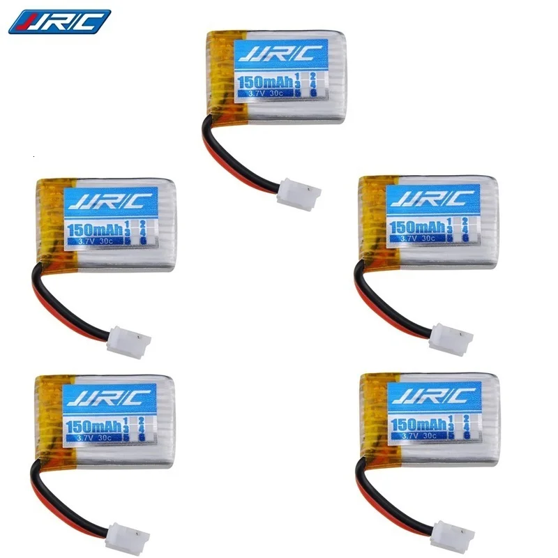 Зеленый Комплекты зарядного устройства JJRC H36 3,7 V 150mAh 30c для E010 E011 E012 E013 Furibee F36 части квадрокоптера RC 3,7 v Lipo батарея - Цвет: Зеленый