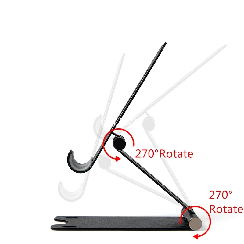 Металлический Настольный держатель для планшета складной настольный мобильного