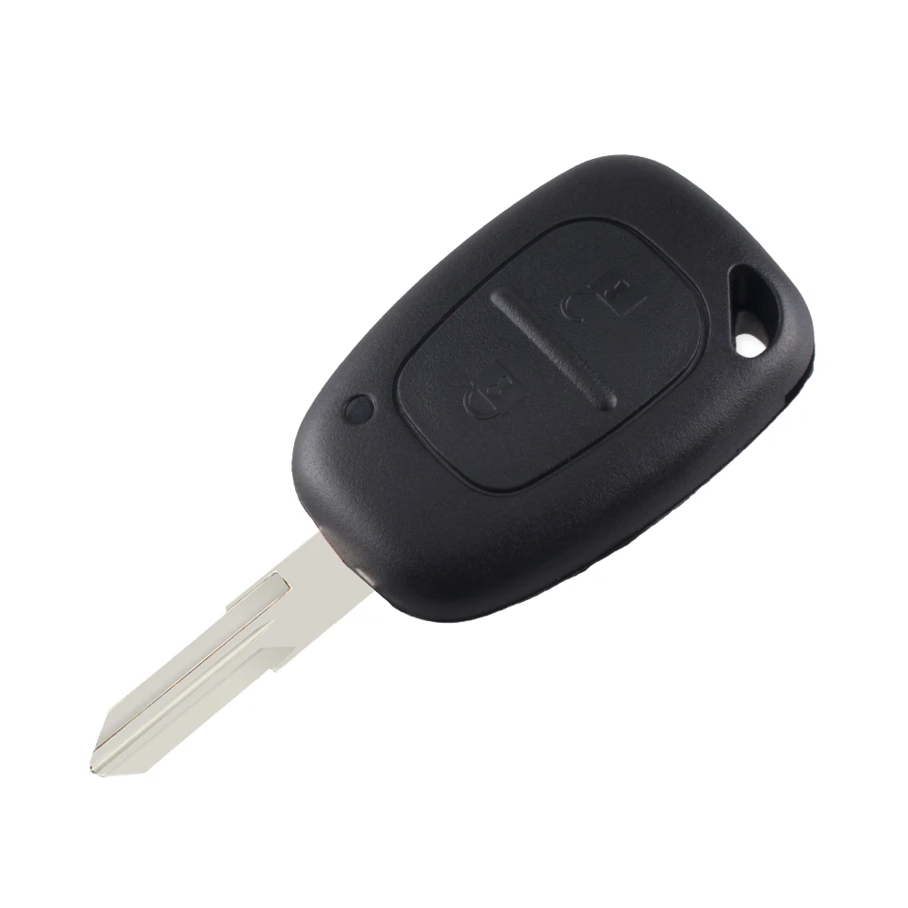 With Blade VAC102 KEYYOU 2 кнопки Uncut пустой клинок дистанционного ключа автомобиля оболочки чехол Fob для Vauxhall/Opel Vivaro/Renault Movano Trafic Renault Kangoo - Цвет: With Blade VAC102