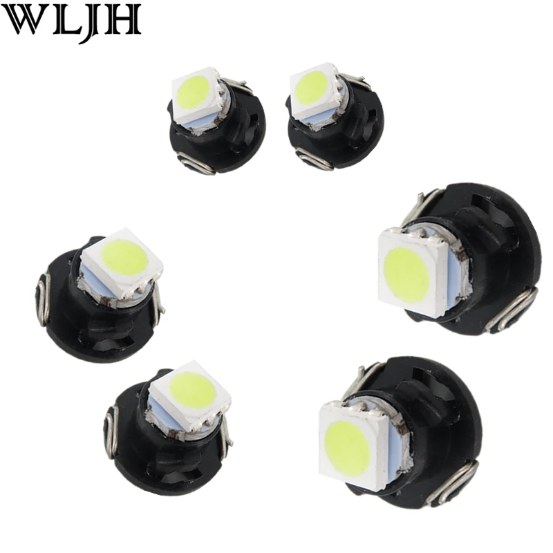 WLJH 10x Neo Клин T3 T4.2 T4.7 Led переключатель радио лампа контроля климата датчик Speedo