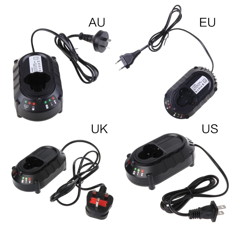 

Li-ion Battery Charger For Makita 10.8V/12V Lithium Battery BL1013 DC10WA UK/US/EU/AU Plug Optional