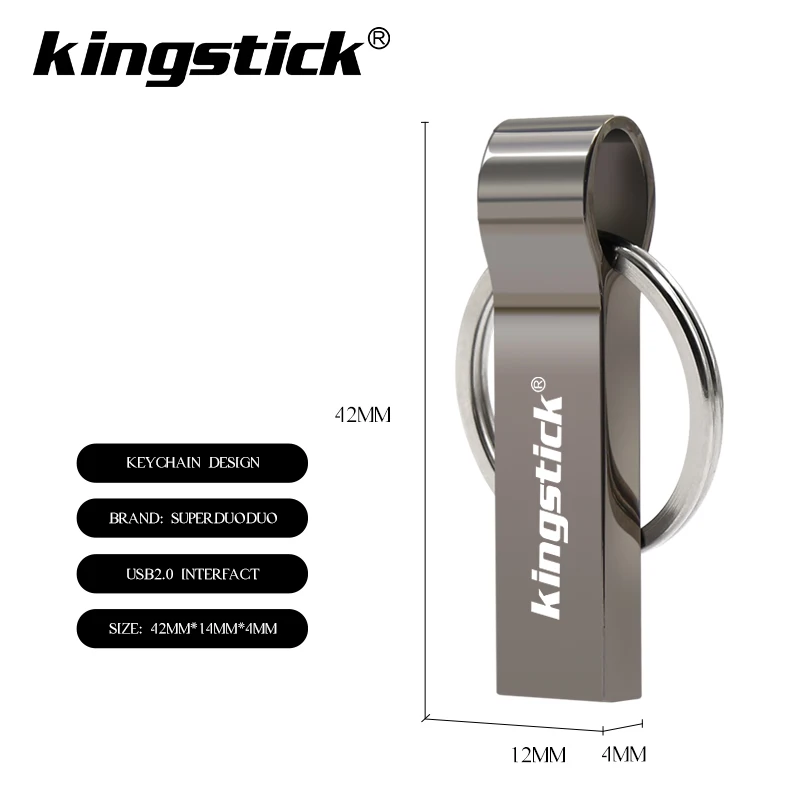 

Fast speed Mini Pendrive 4GB USB Flash Drive 32GB 16GB 8GB Metal Waterproof Pen Drive 64GB 128GB USB Stick Flash Drive