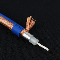 copper silver plating digital coaxial line daccd turntable special bulk cable 75ohm