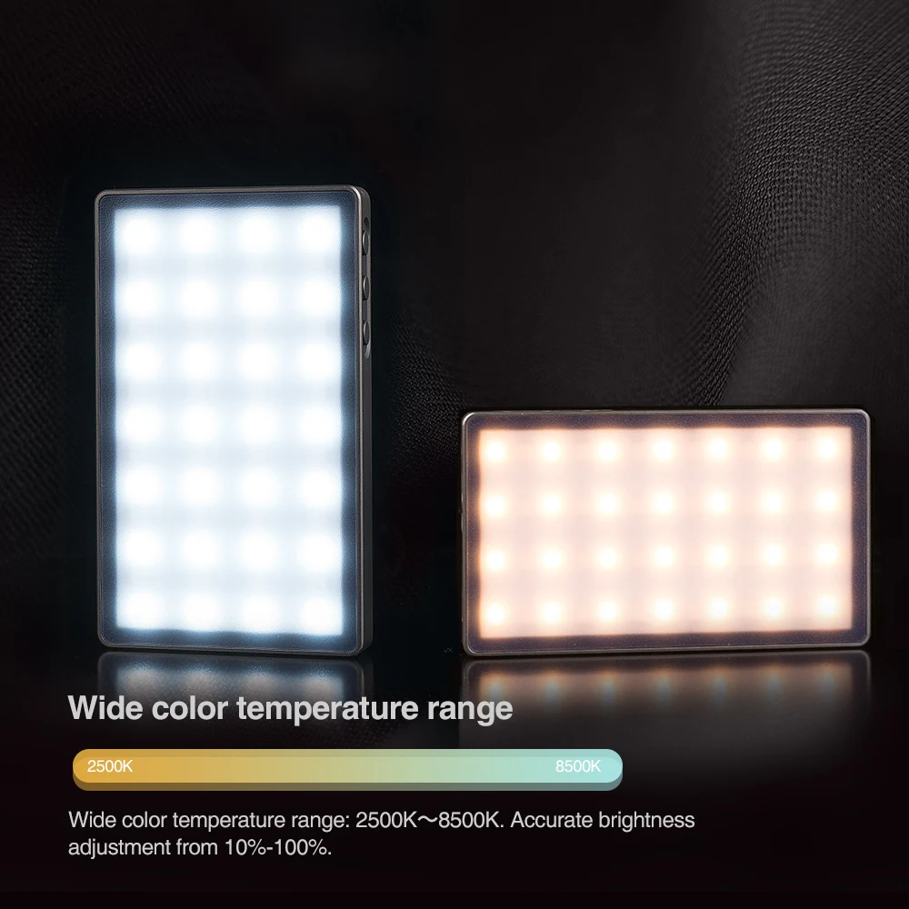 LAOFAS Rainbow Fresh RGB 2500K 8500K мини видео светодиодный светильник портативный