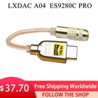 Портативный усилитель для наушников LXDAC A04 ES9280C PRO, 600 ESS HPA DSD 128, USB Type C, DAC усилитель для Android Pixel, Xiaomi Win10