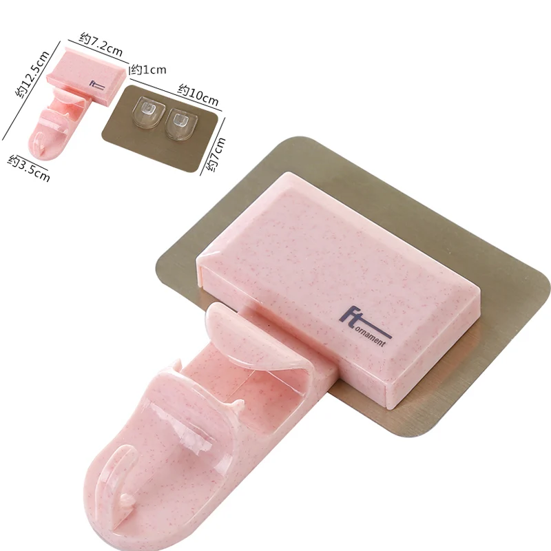 

vanzlife Bathroom wall hook basin bathroom creative chuck up toilet strong hanging washstand hang basin