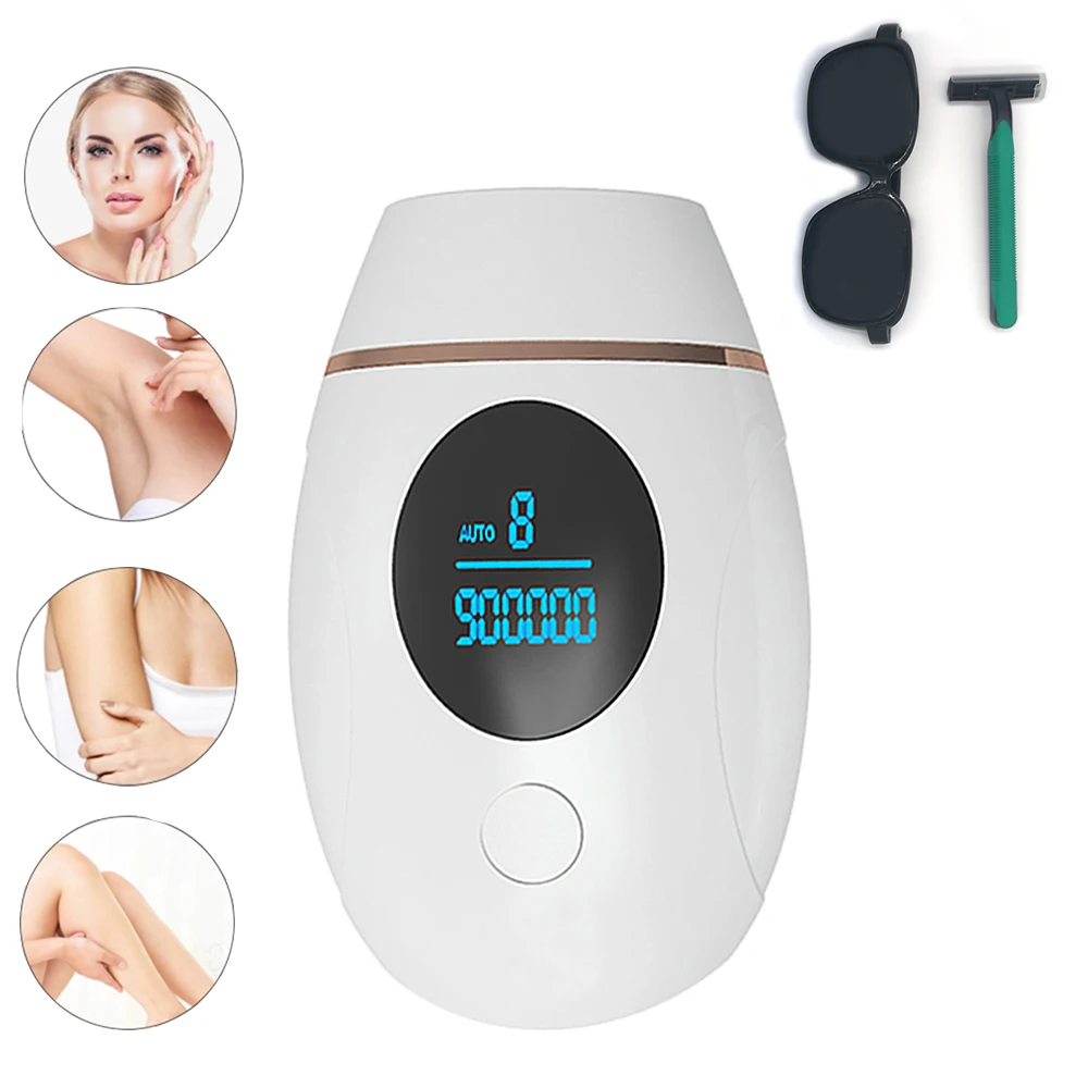 

900000 Flash IPL Hair Removal Epilator a Laser Permanent Hair Removal Machine Face Body Electric Laser Depilator Laser Epilator