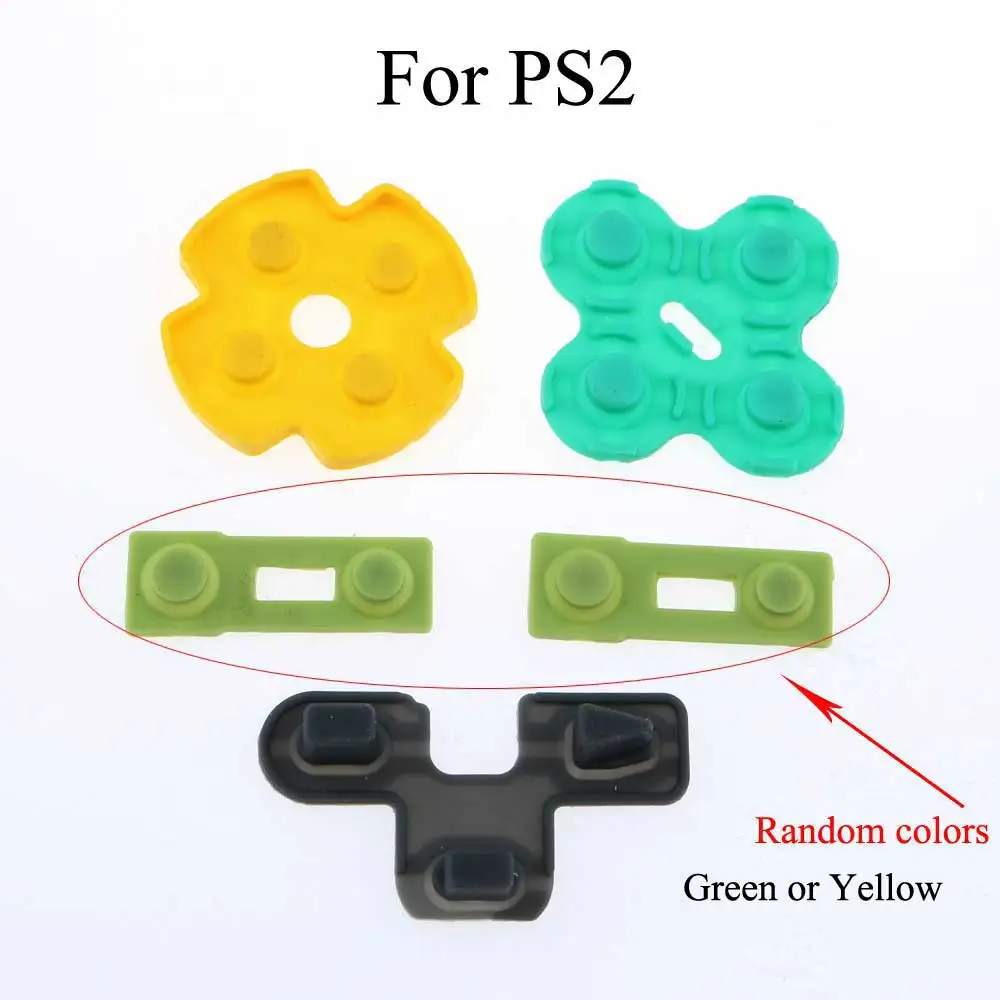 JCD 1 комплект для Dualshock 4 силиконовый резиновый проводящий D Pad PS2 PS3 PS4 PSP1000