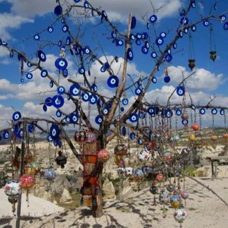 Греческий глаз Турецкий сглаза синее стекло украшение счастливая подвеска