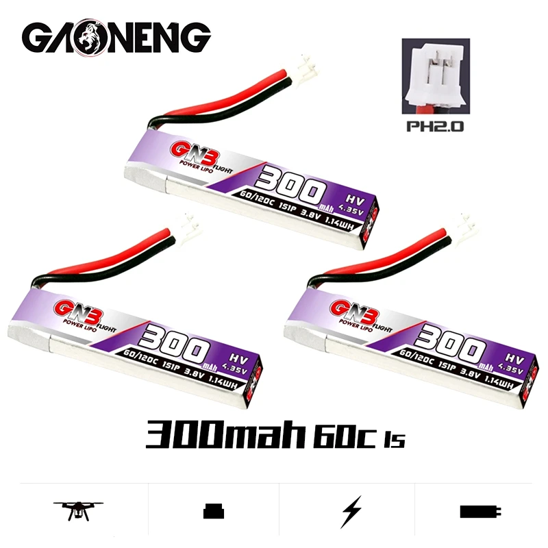 1-10 шт GNB 1S 300mAh 3,8 V Max 120C HV Lipo батарея PH2.0 для US65 UK65 индуктор Beta65S URUAV UR65 Mobula 7 Tiny Whoop Drone 1-10 шт GNB 1S 300mAh 3,8 V Max 120C HV Lipo батарея PH2.0 для US65 UK65 индуктор Beta65S URUAV UR65 Mobula 7 Tiny Whoop Drone