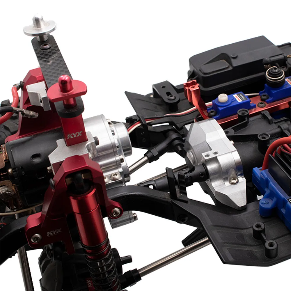 Комплект кронштейнов из алюминиевого сплава CNC для передней коробки передач TRAXXAS