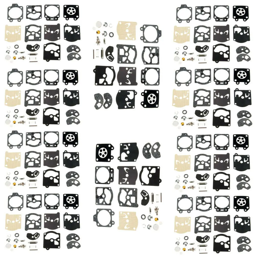 

Gasket Carburetor Repair Kit For Walbro K10-WAT WA WT String 10PCS Diaphragm