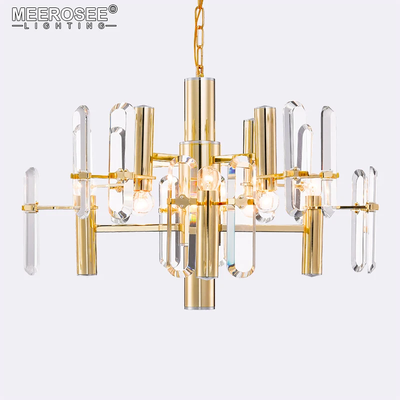 

Creative Crystal Chandelier Lighting Golden Cristal Lustres Light Fixture Chandelier Crystal for Hotel Project MD85279