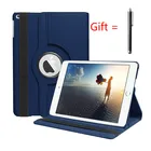 Чехол-книжка из искусственной кожи с поворотом на 360 градусов для нового iPad 9,7 2017 2018 5th 6th A1822 A1823 A1893 A1954