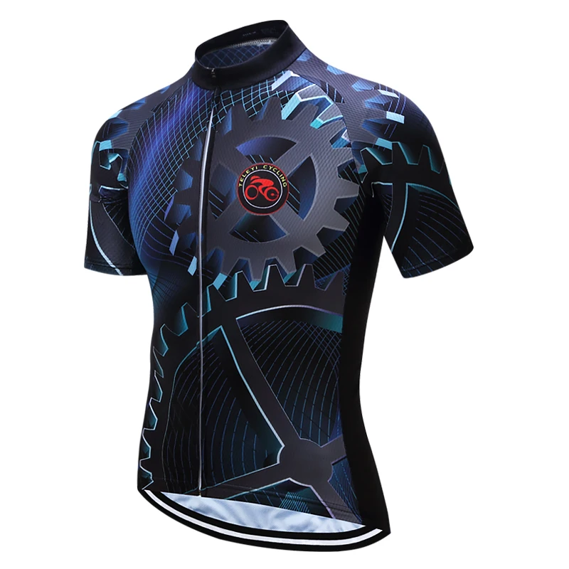 2021 Cycling jersey Men's Bike Pro MTB Shirts Short sleeve Team Maillot Ciclismo Top Bicycle Racing for male | Спорт и