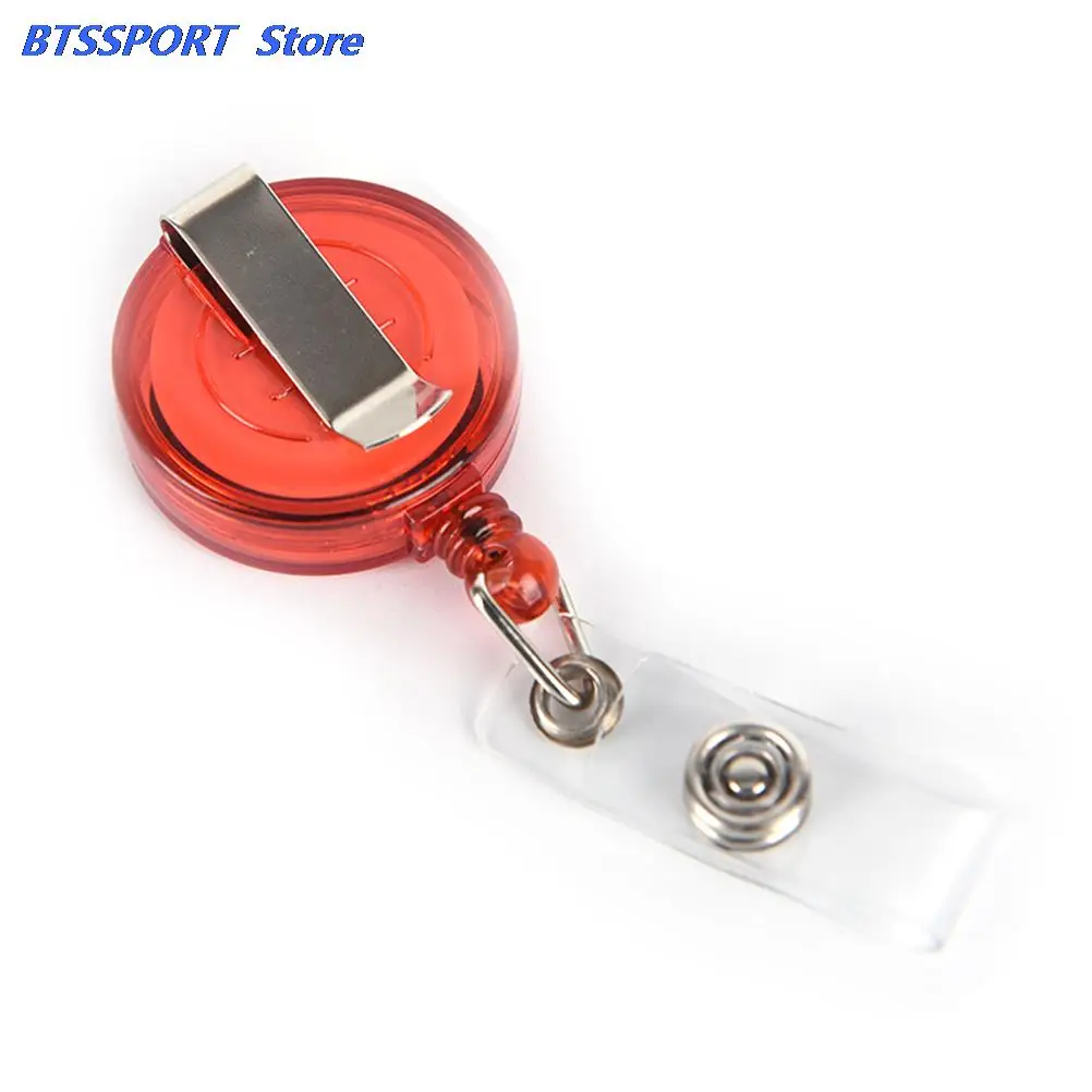 1 шт. выдвижной пропуск ID карты держатель Бейджа катушка Pull Key Name Tag держатели карт