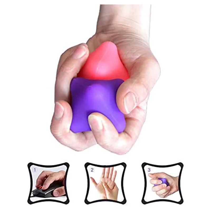 2 шт. массаж рук упражнения мячи для лечебной терапии артрит облегчение боли