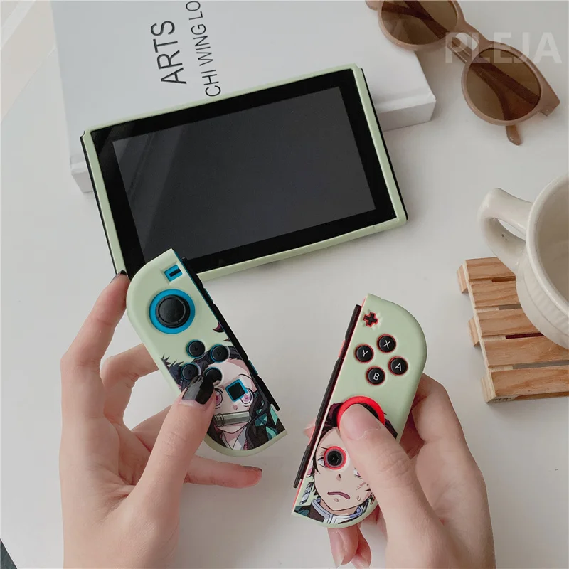 Смешной милый мягкий чехол с рисунком из аниме Для Nintendo Switch NS NX накладка на заднюю