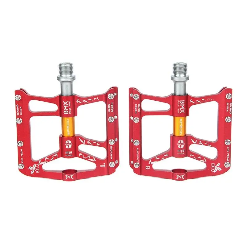 

Bike Pedals MTB Accessories BMX 3 Sealed Bearing Bicycle Pedal Aluminum Alloy Anti-slip Road Mountain Cycle Cycling Cleats Pegs