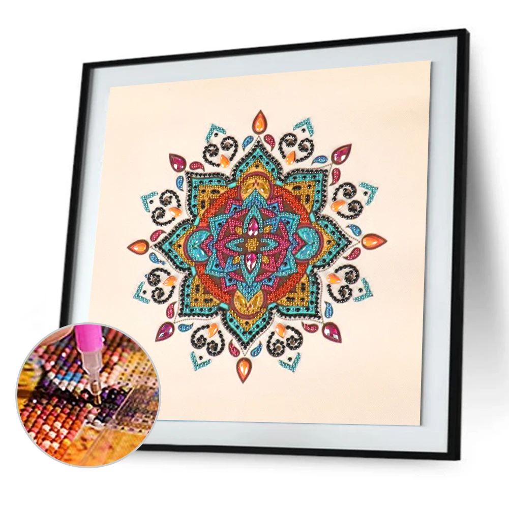 Набор для алмазной живописи Стразы сделай сам мозаика 5D с рисунком мандалы набор